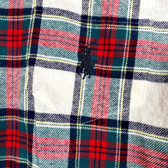 Mens Polo Ralph Lauren Plaid Long Sleeve Button Up Shirt Size Large - Picture 3 of 7